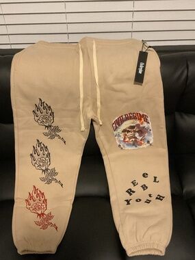 CIVIL REGIME FALLING SKIES JOGGER LIGHT SAND SIZE XL